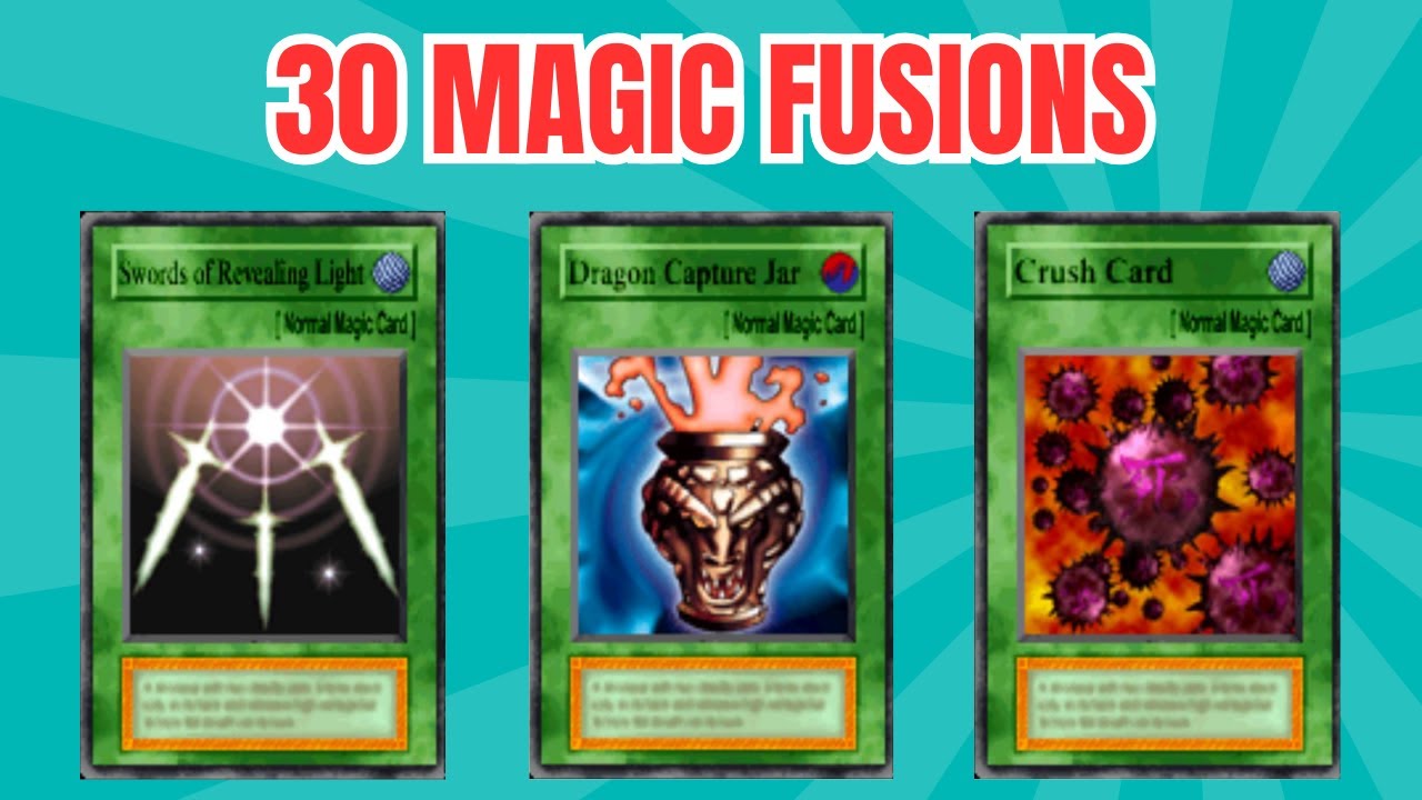 30 Magic Fusions - Yu-Gi-Oh! Forbidden Memories