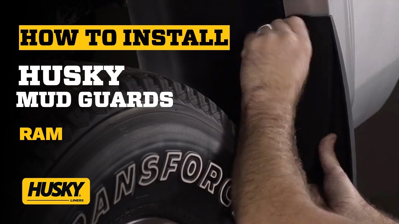 Husky Liners® Mud Flap, Ram w/flares Installation Video