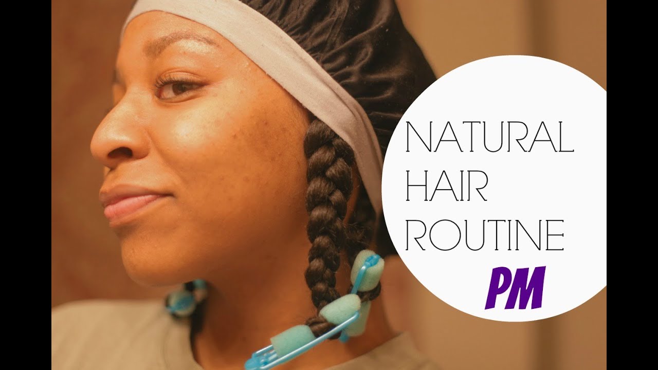 Natural Hair Routine | PM