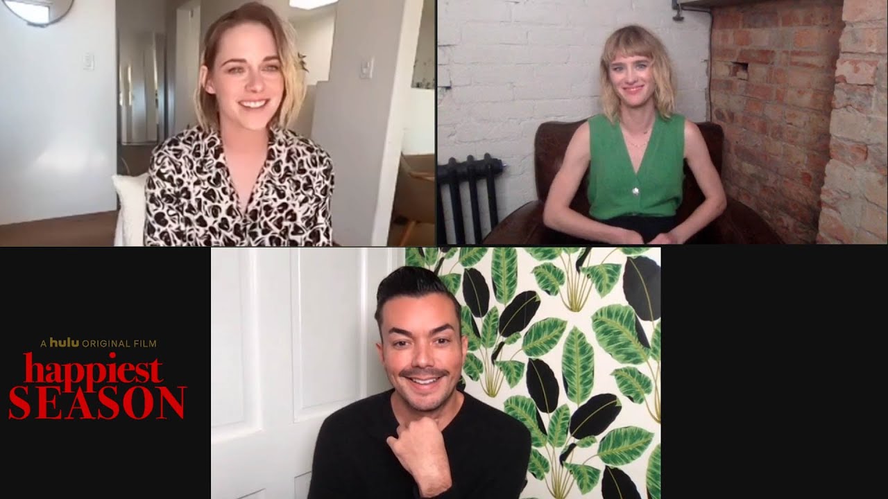 Kristen Stewart and Mackenzie Davis discuss their film Happiest Season