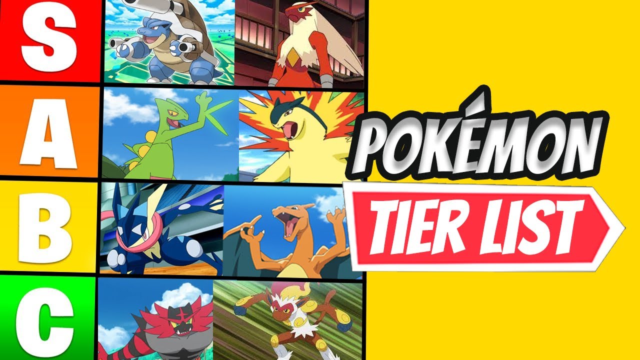 THESE ARE THE BEST STARTER POKEMON | Pok&eacute;mon Tier List