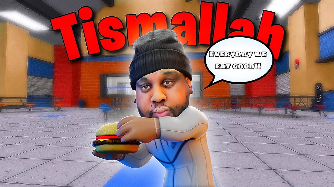 Издевательства над Тисмаллахом в Roblox во время драки в школе!?