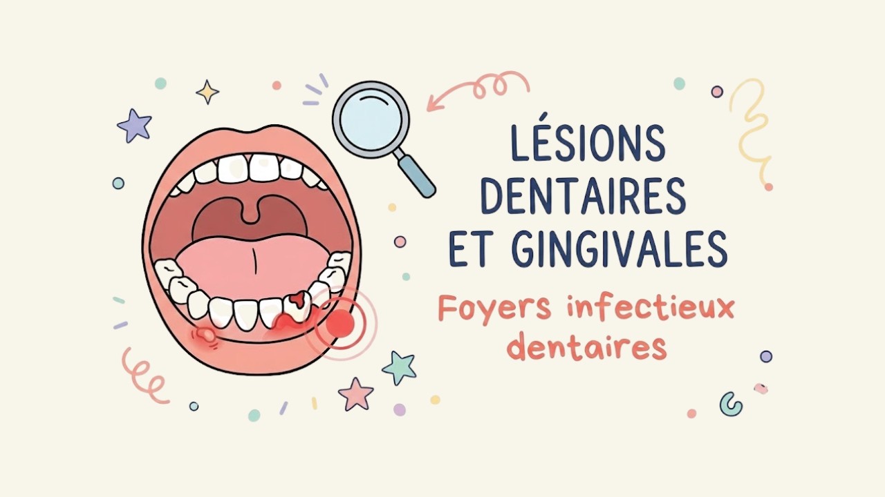 Lésions Dentaires Et Gingivales : Foyers Infectieux Dentaires