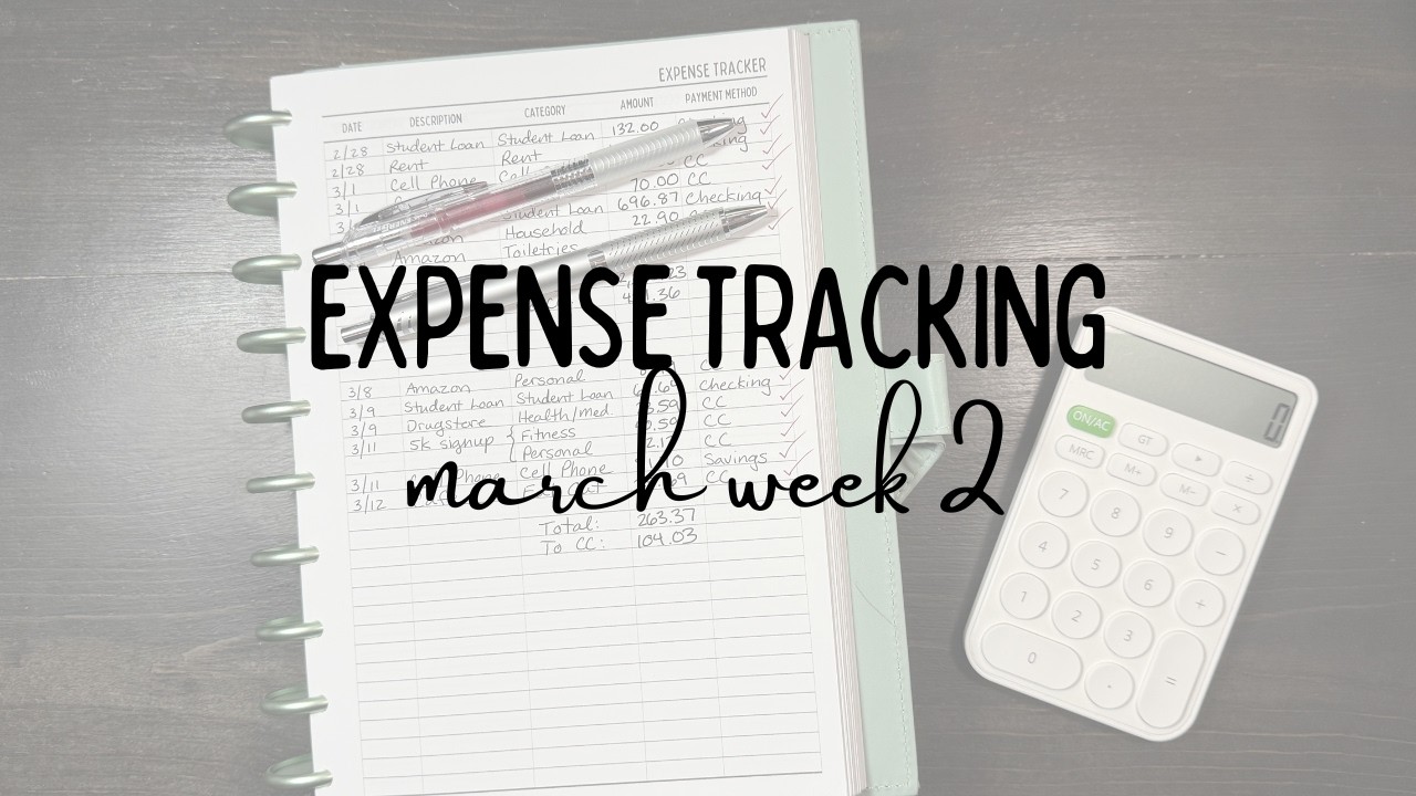 $236 Spent This Week | March Week 2