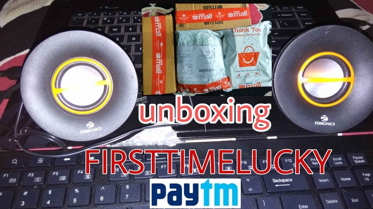 Paytmmall FIRSTTIMELUCKY use promocode free product unboxing | paytm unboxing video