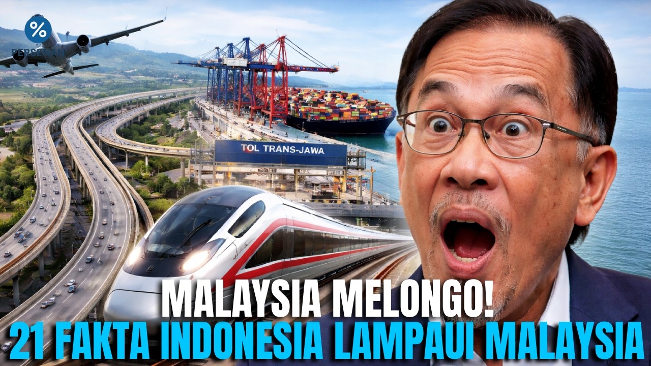 Tak Disangka! 21 Bukti Indonesia Kini Ungguli Malaysia dalam Infrastruktur