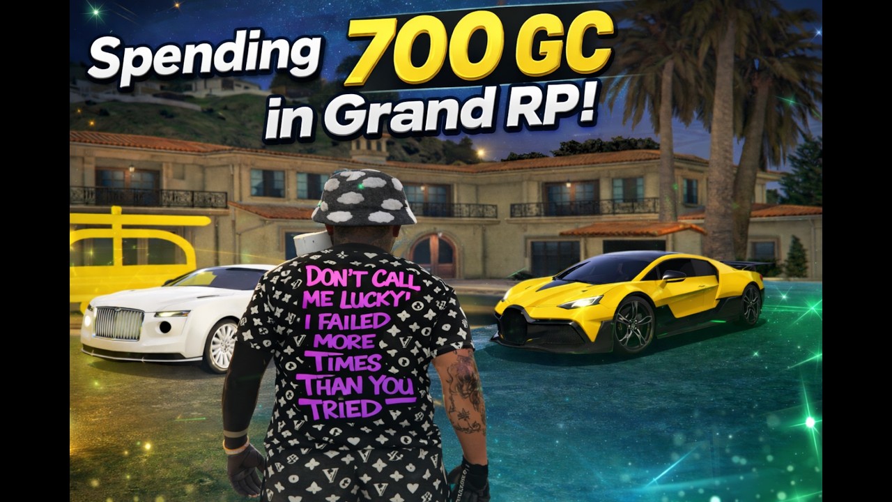 Grand RP 700 GC GONE in 8 Minutes ! 🤯