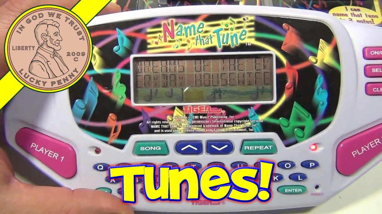Электронная портативная игра «Угадай мелодию», 1997, Tiger Electronics