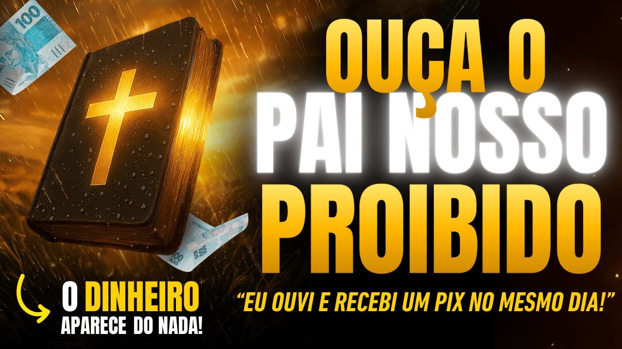 O PAI NOSSO PROIBIDO QUE FAZ O DINHEIRO APARECER AINDA HOJE