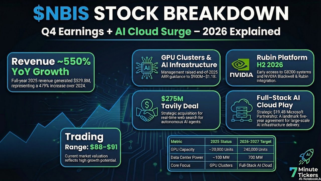 Nebius Group (NBIS) Stock Breakdown: AI Cloud Earnings & Growth in 2026 Explained