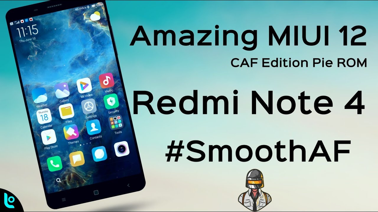 Amazing MIUI 12 ROM for Redmi Note 4 Review | SmoothAF | One of the best MIUI 12 for Redmi Note 4 🔥