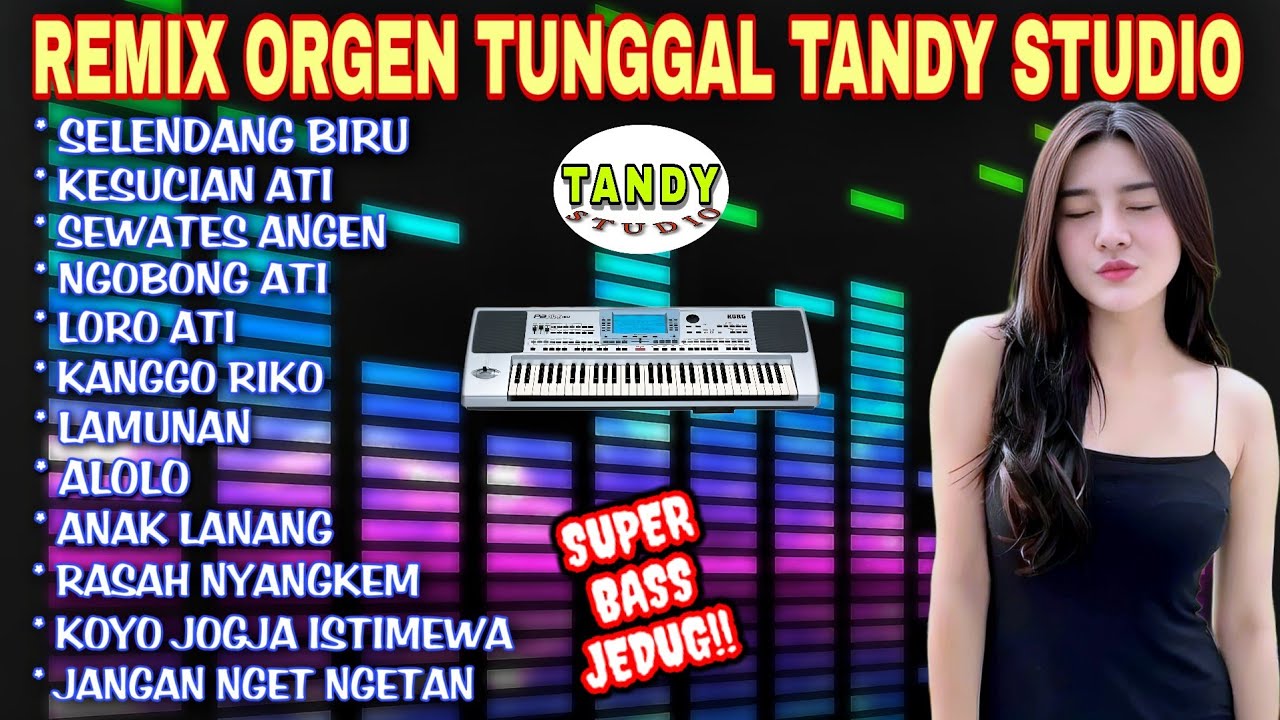 REMIX ORGEN TUNGGAL TANDY STUDIO❗Lagu terhits Tahun 2025❗Selendang biru, Lamunan, Kesucian ati