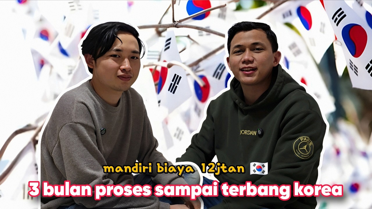 3 BULAN PROSES KERJA KE KOREA | TANPA LPK BIAYA 12.000.000 SAMAPI TERBANG