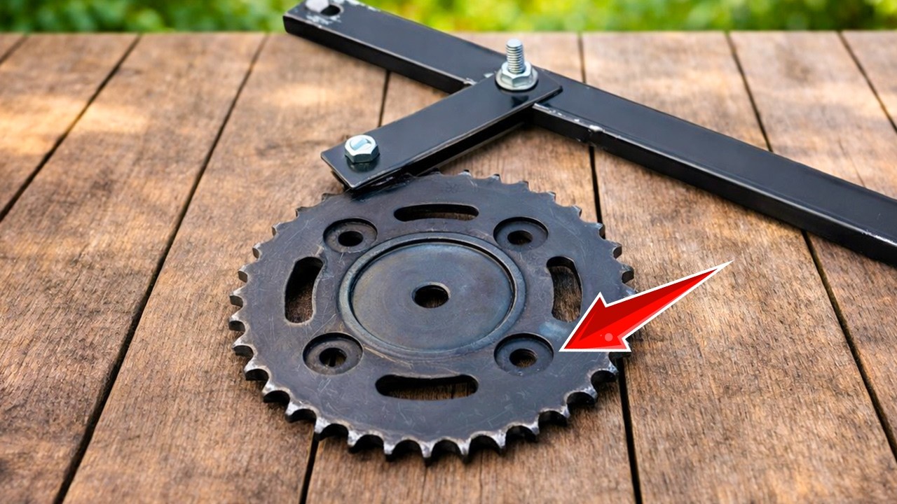 A Hidden Secret! Turning an Old Gear into an Extremely Smart Tool | LD DIY