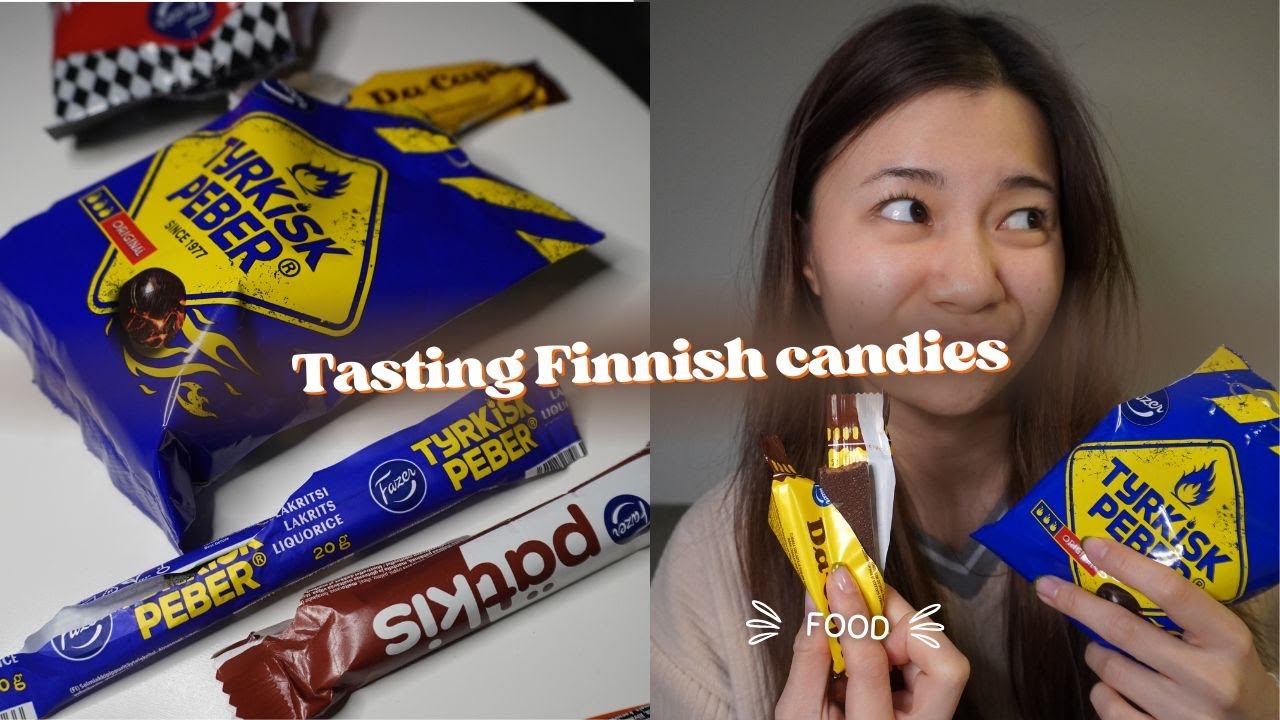 AASIALAINEN TYTT&Ouml;YST&Auml;V&Auml; MAISTAA SUOMALAISIA KARKKEJA 😂