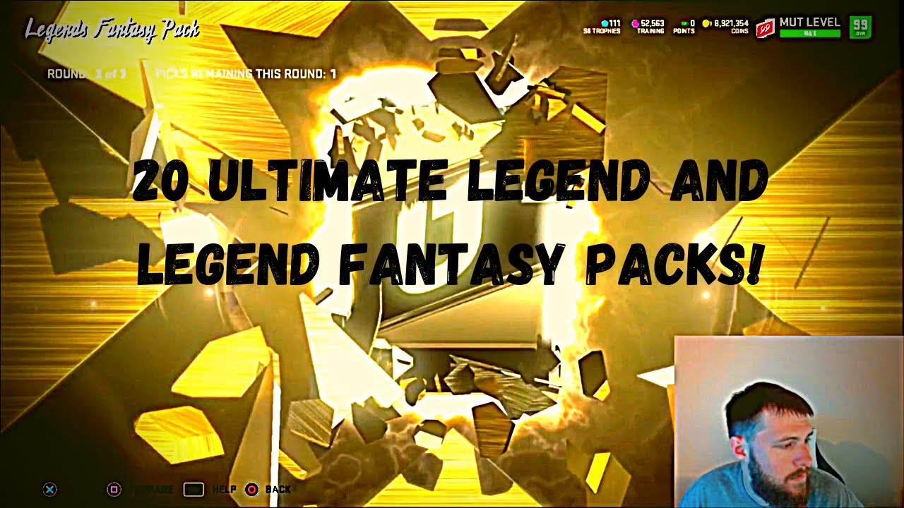 20 Ultimate Legend and Legend Fantasy Packs!