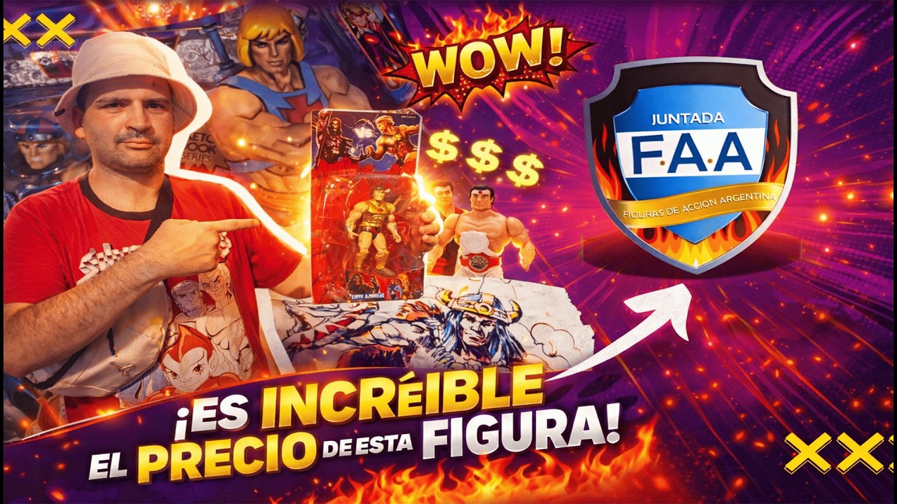 Encontré un He-Man BOOTLEG increíble en la Expo Juntada FAA 😱 | MOTU Coleccionismo