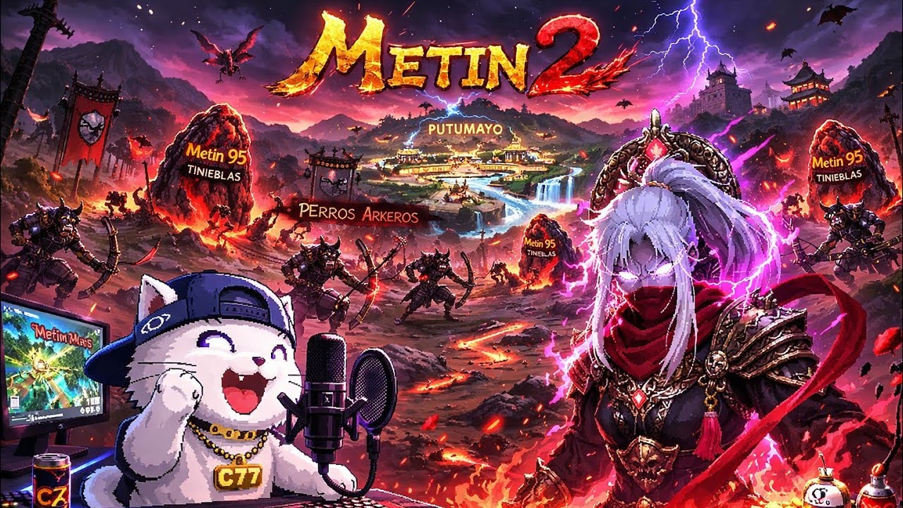 METIN2.es WAR LVL 35 VS JEFE MONO