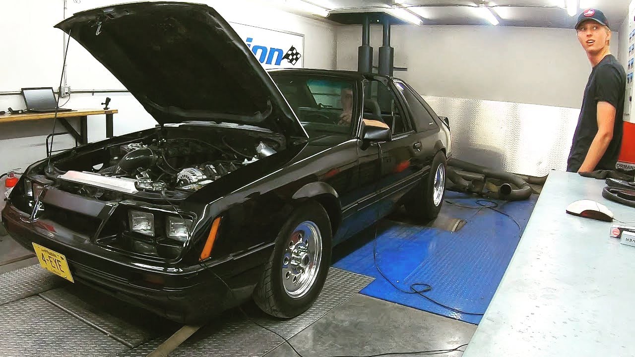 5.3 LS Райли выдал гораздо больше лошадиных сил, чем ожидалось | Dyno Tuning LS Swapped 4 Eye Mus...