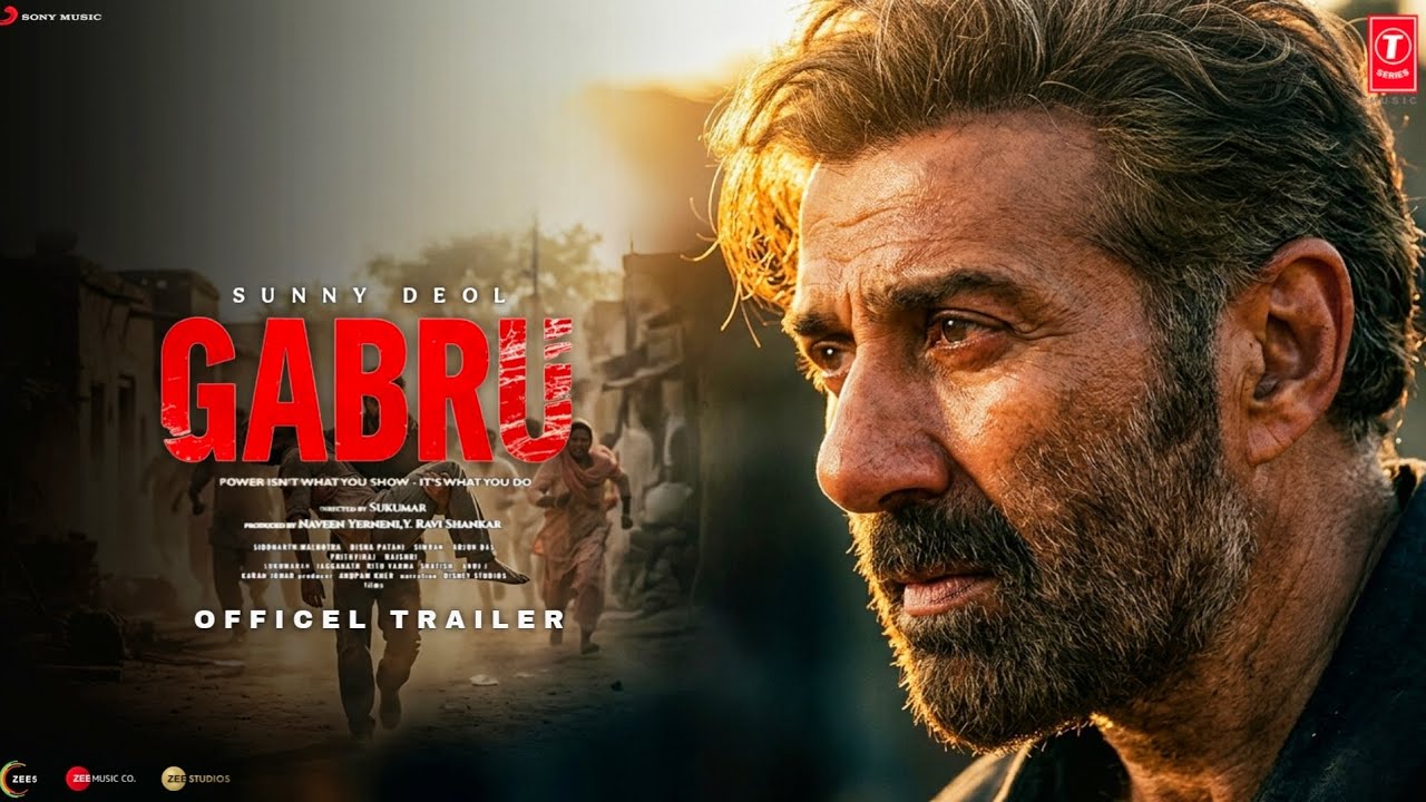 Gabru Official Trailer | Sunny Deol | Simran Bagga | Prit Kamani | New Action Movie 2026