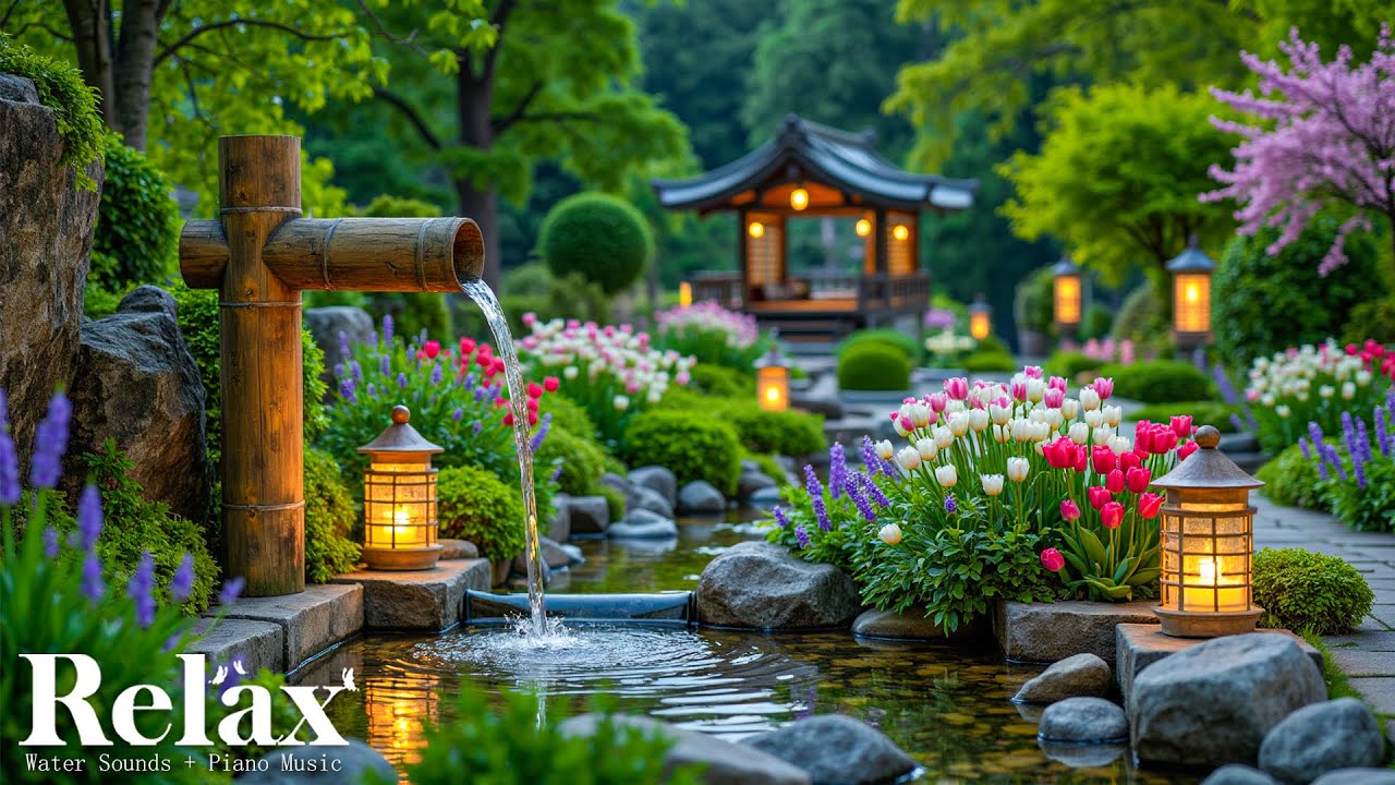 Расслабляющая музыка + звуки воды 🌿 Глубокое исцеление для снятия стресса, беспокойства и эмоционал