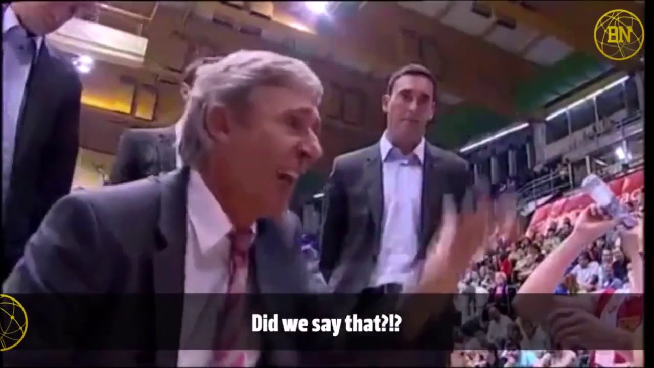 Compilation of angry Balkan basketball coaches