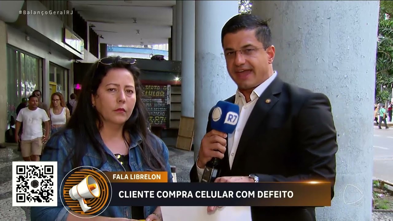 CLIENTE COMPRA CELULAR COM DEFEITO I FALA LIBRELON
