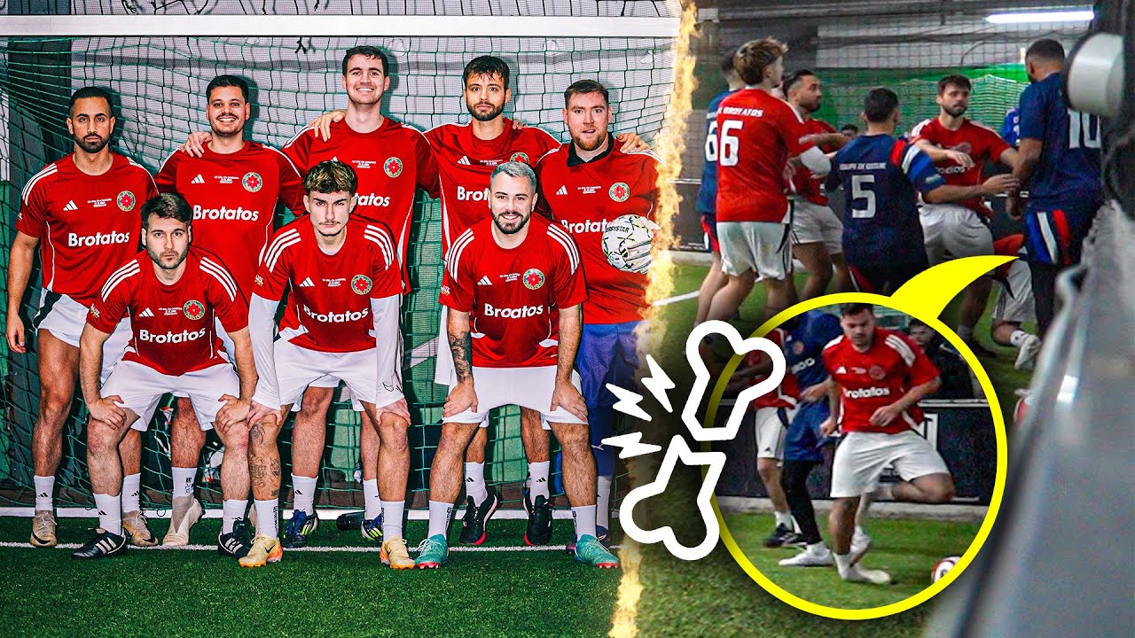 EPISCHES HALLEN FU&szlig;BALLTURNIER ESKALIERT KOMPLETT!!