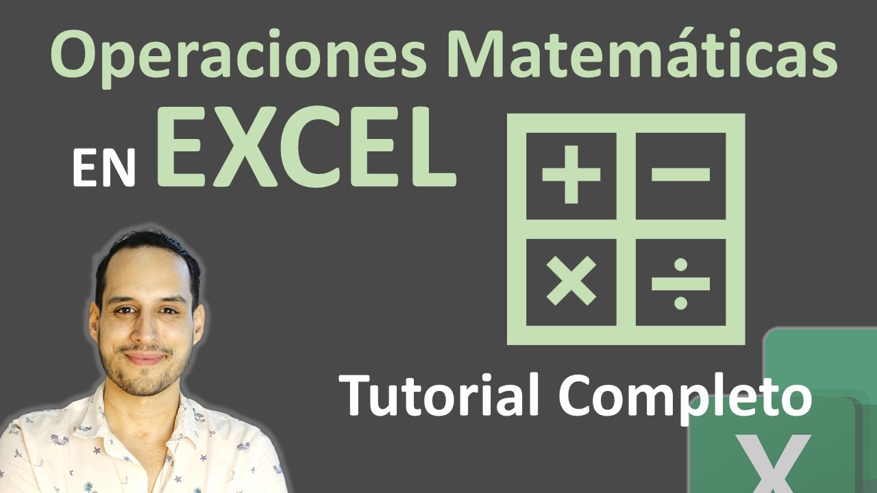 &iquest;C&oacute;mo sumar-restar-multiplicar-dividir en Excel?