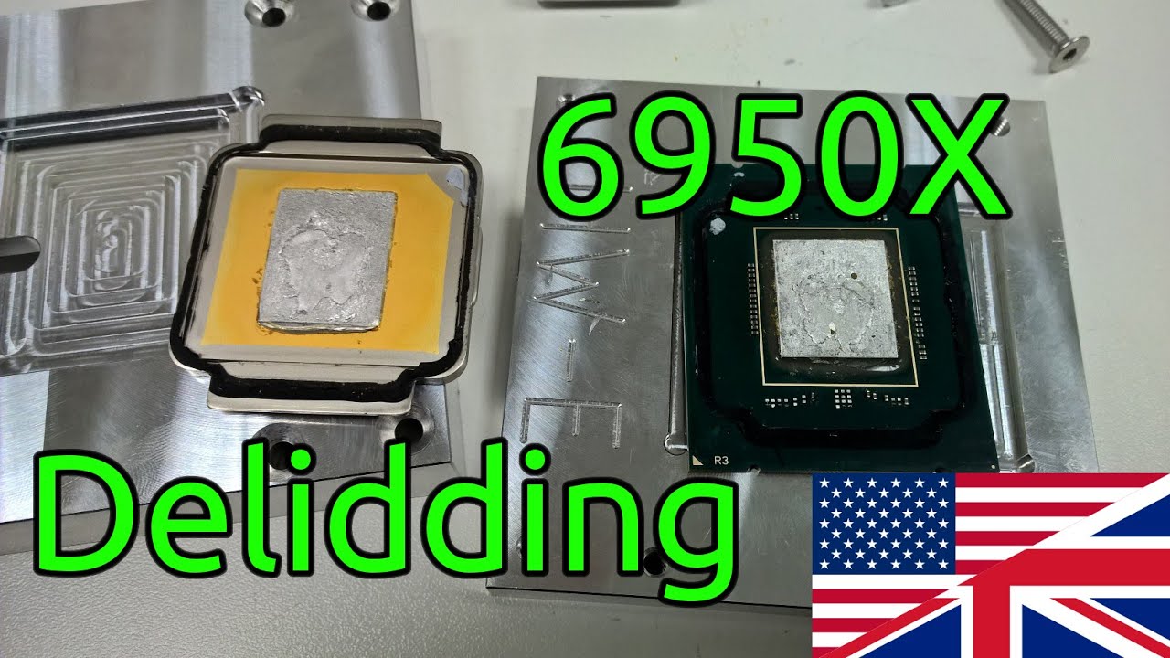 Broadwell-E delid. Delidding i7-6950X and i7-5960X english