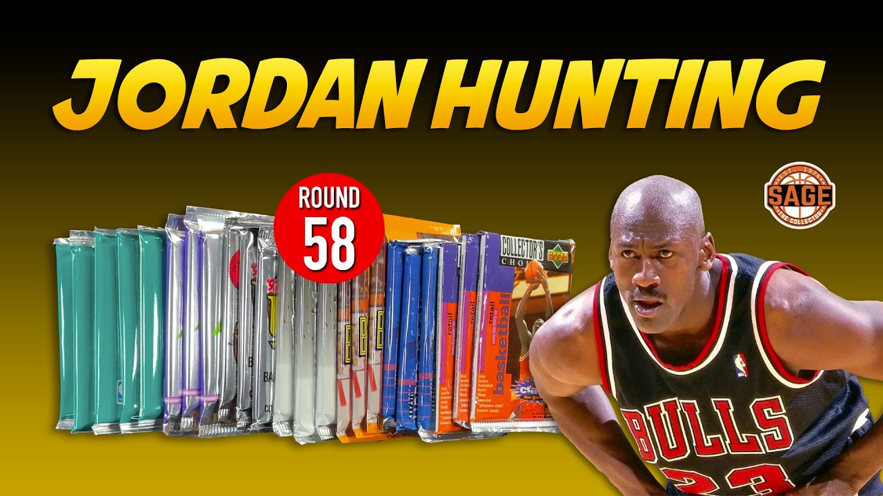 Michael Jordan Hunting Round 58 🔥 Early-90s Basketball Packs
