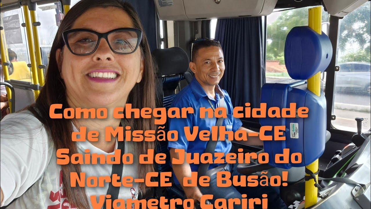 Como chegar na cidade de Missão Velha-CE Saindo de Juazeiro do Norte-CE  de Busão!Viametro Cariri