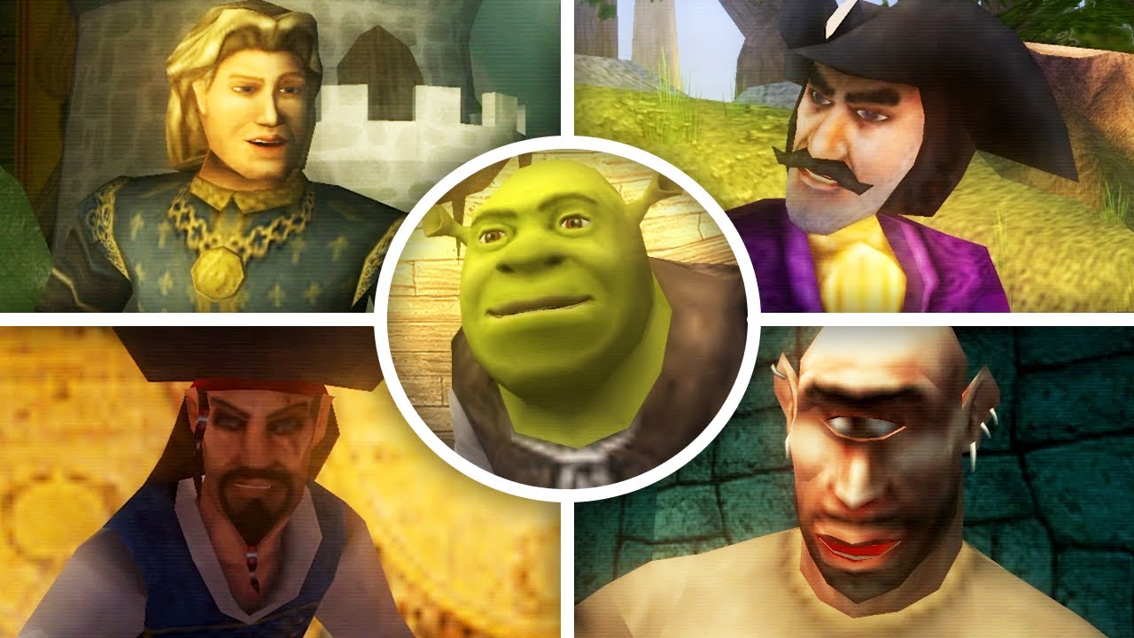 SHREK THE THIRD - All Bosses & Ending (4K 60FPS)
