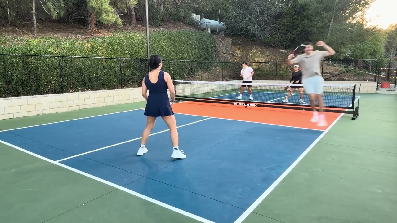 Nana/brandon vs Daniel/Thao. Game 1