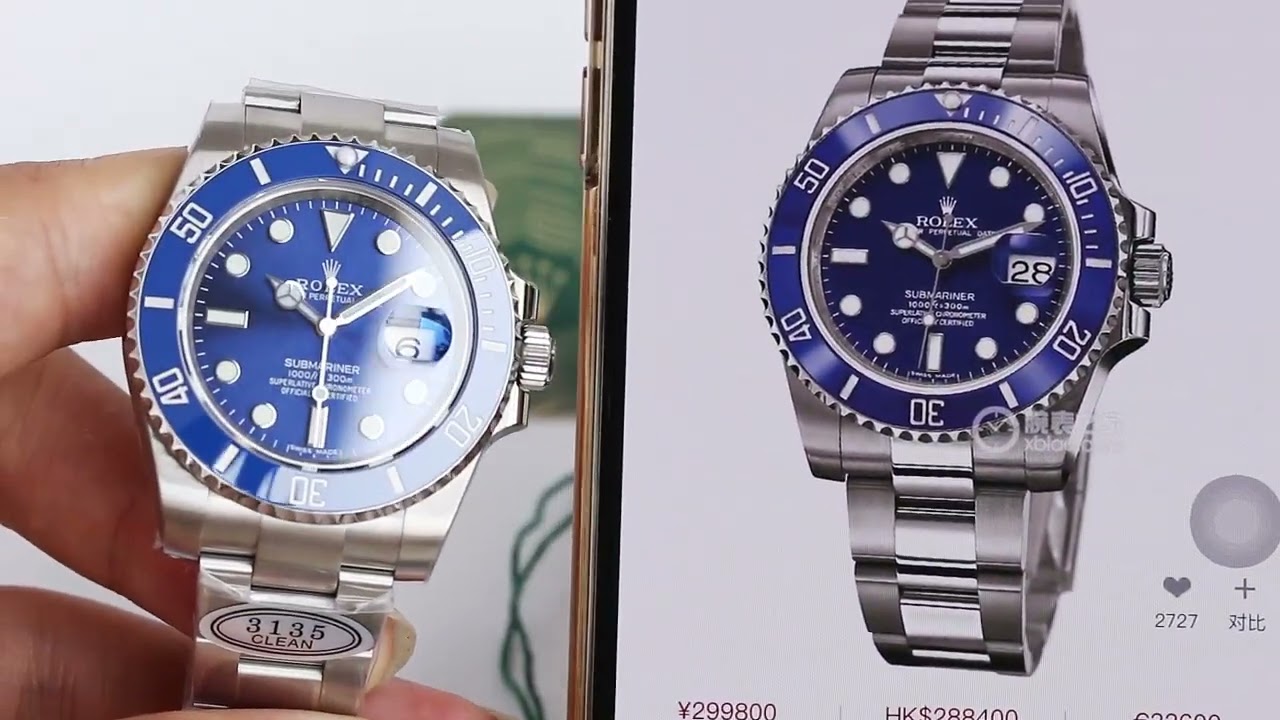 Submariner Date Blue