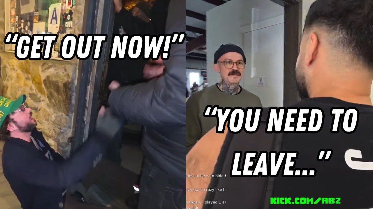 ScrubsNYC и BlackAssDave выгнали из бара! 🤬 + Владелец спортзала выгнал ABZ! 💀