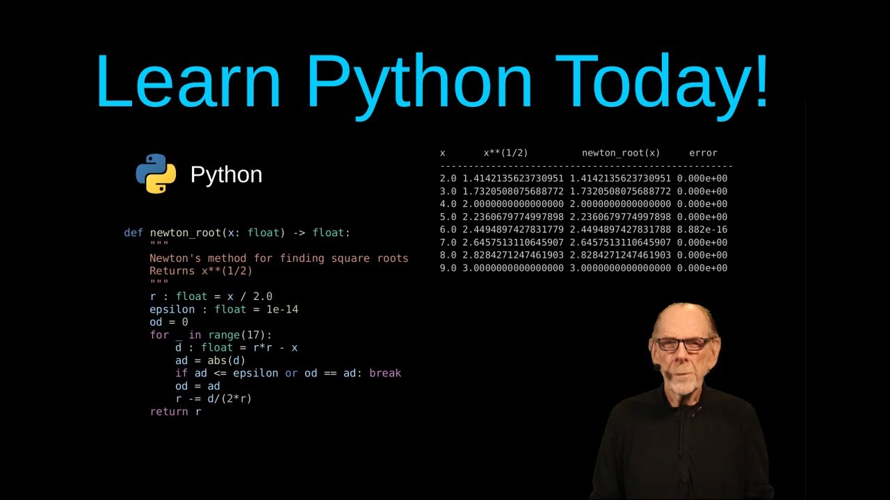 Learn Python Today!