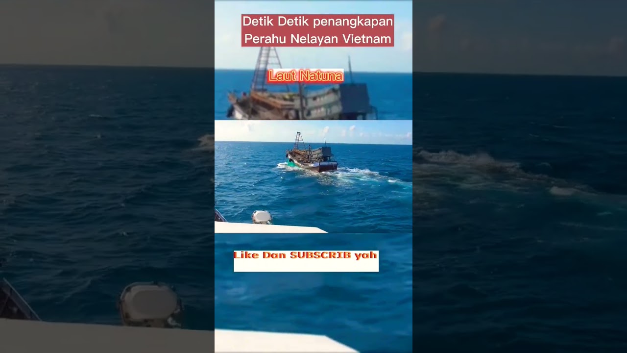 Detik Detik Penampakan Nelayan Vietnam Di Laut Natuna#shortvideo #viral #youtubeshorts #viralshort 🔥