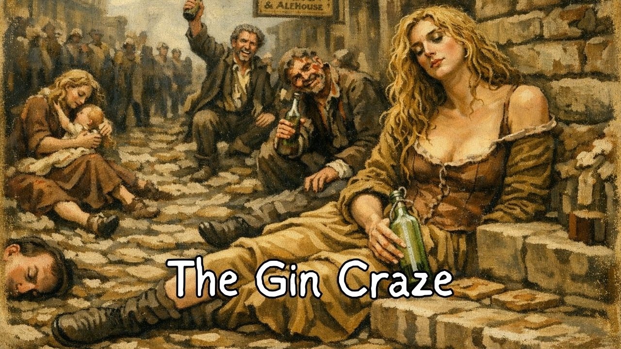 The Gin Craze: How London Nearly Destroyed Itself (18th Century Story)