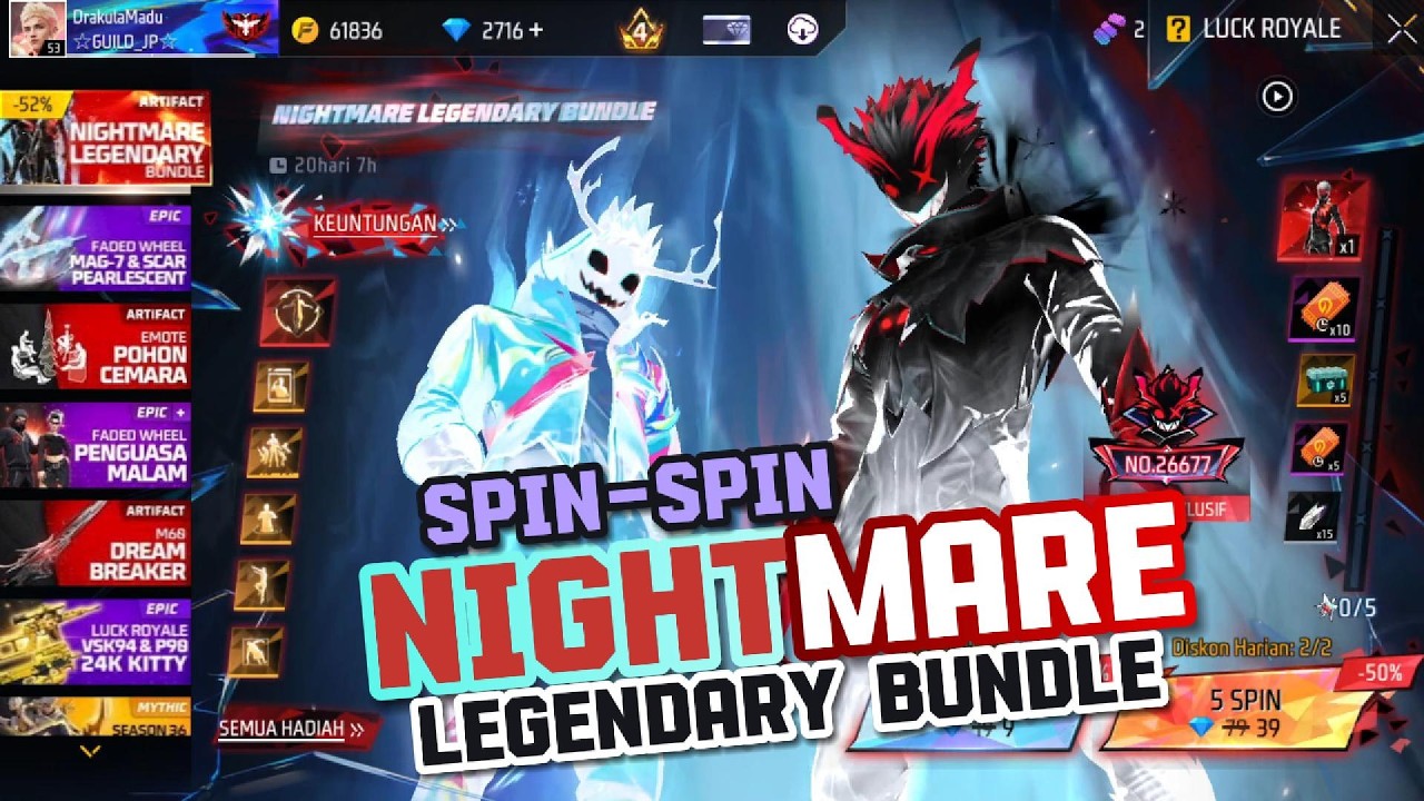 SPIN-SPIN NIGHTMARE LEGENDARY BUNDLE