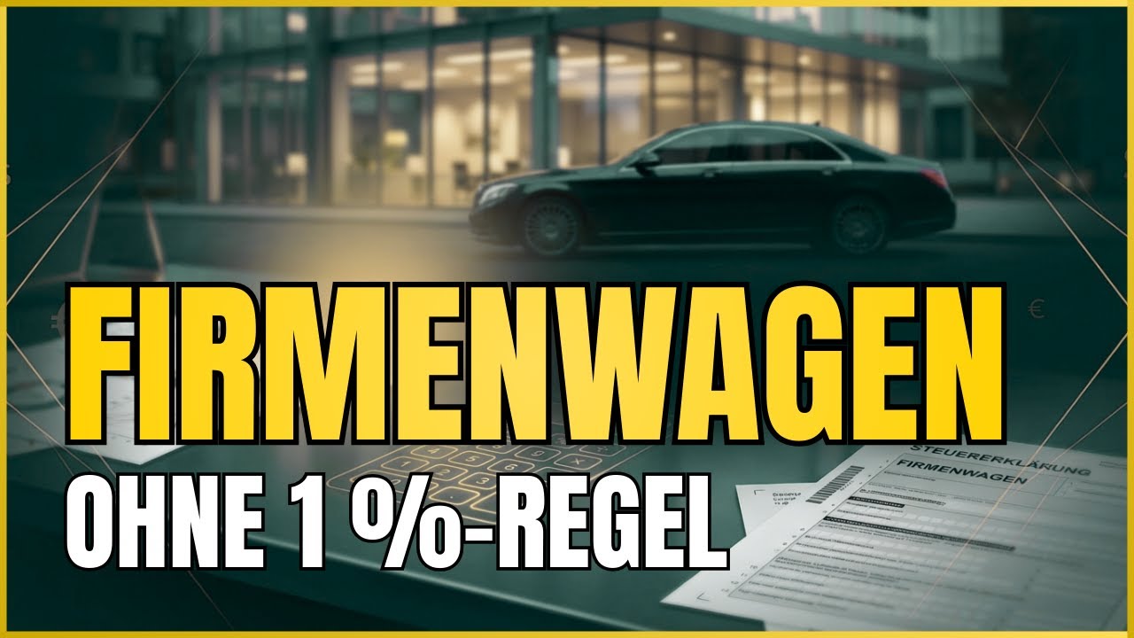 Firmenwagen clever absetzen: 1%-Regel & Fahrtenbuch vermeiden