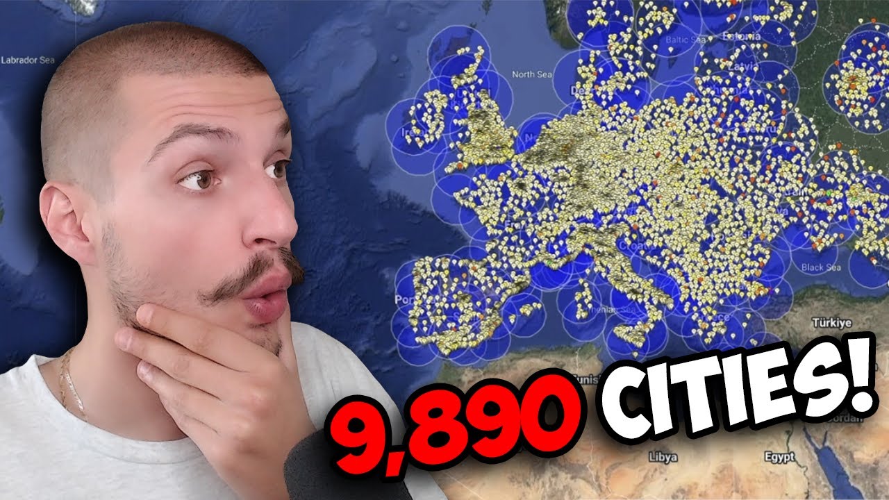 Can I GUESS EVERY CITY In EUROPE With More Than 10,000 People