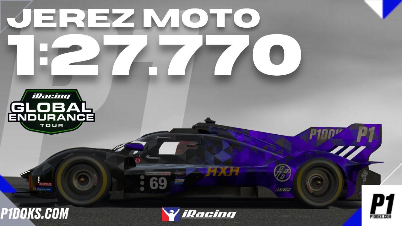 1:27.770 - Ferrari GTP - Jerez Moto - Global Endurance Tour│P1DOKS.COM 26S1 WEEK 8