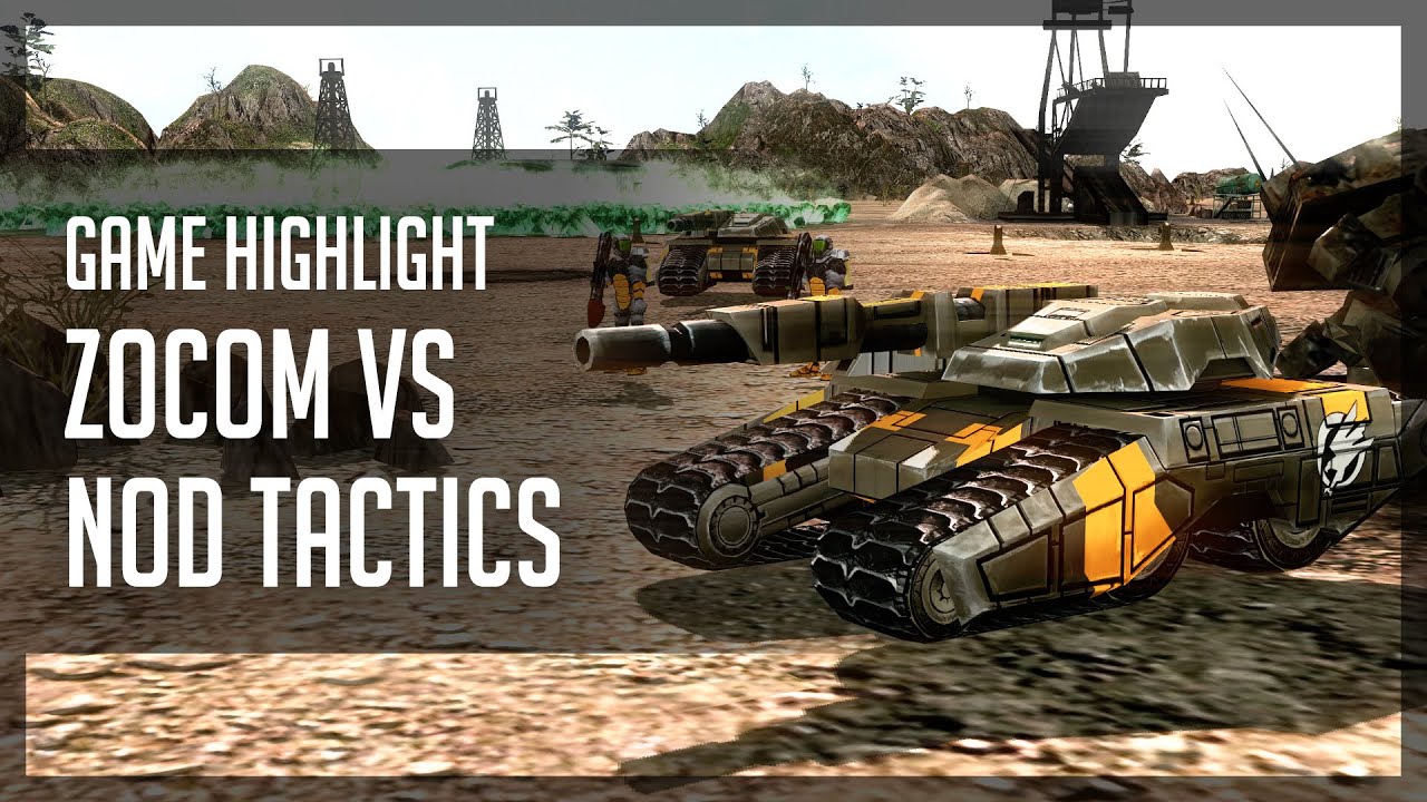 [C&C3: Kane's Wrath] Game Highlight - ZOCOM vs Nod Tactics + Bonus Game