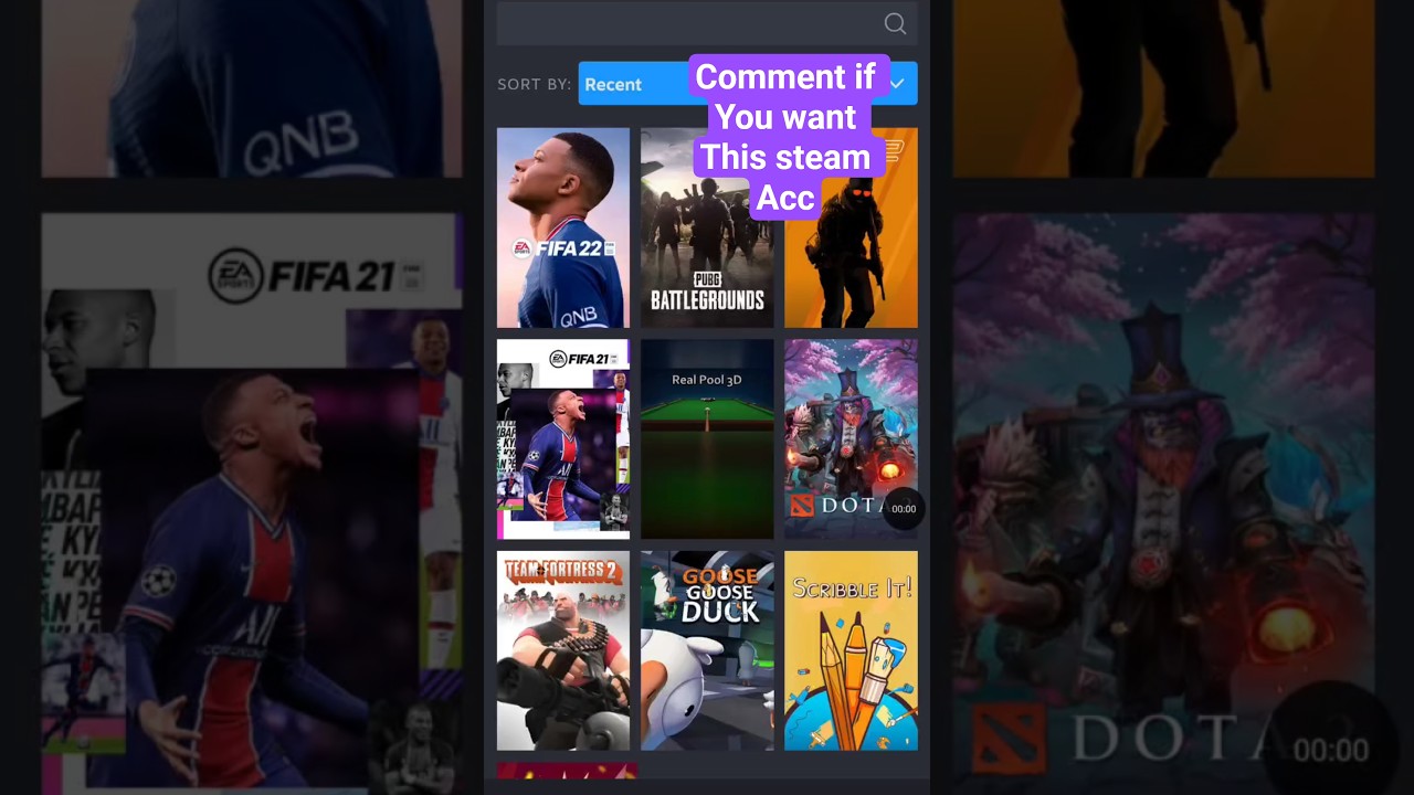 free fifa 22 and fifa 21 steam games #steam #gaming #trending #viral