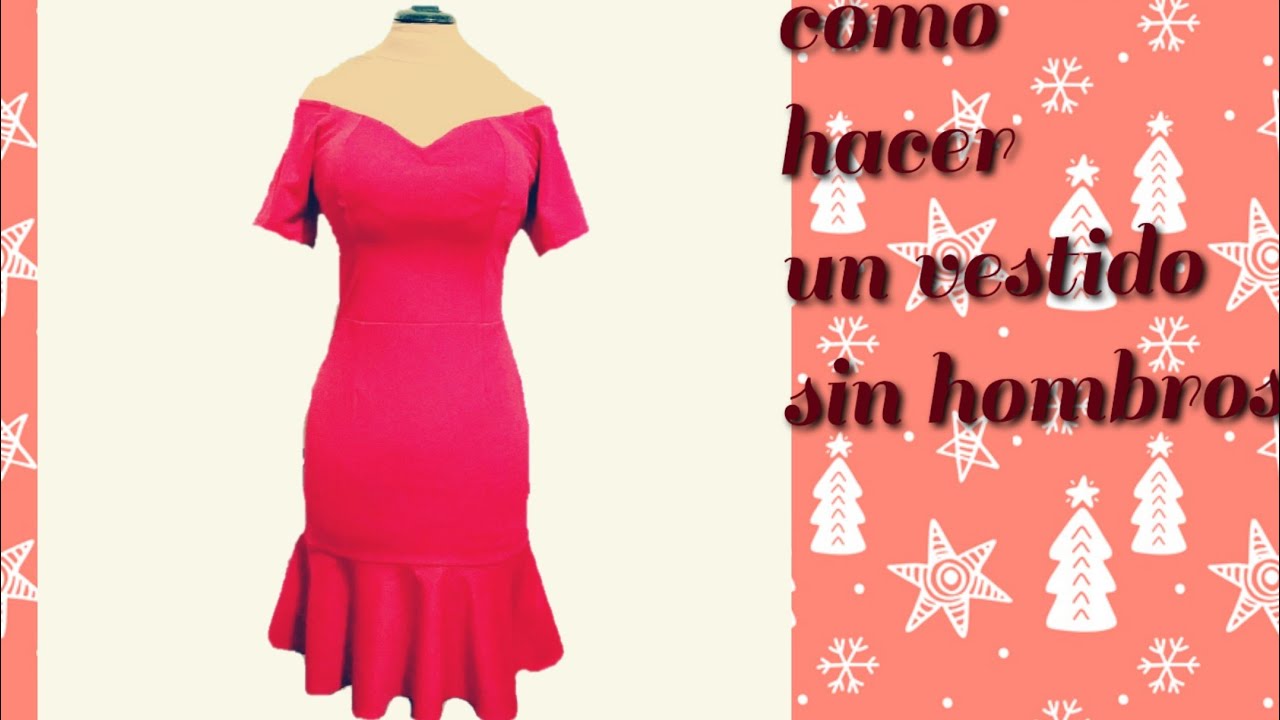 Como hacer vestido escote barco