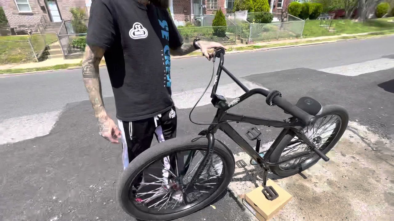 Переделка дискового тормоза на sebikes big flyer stealthmode от Hoodrichbikelife
