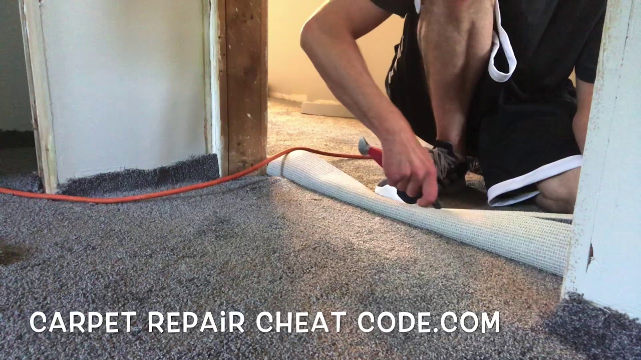 How To Seam Carpet In A Doorway