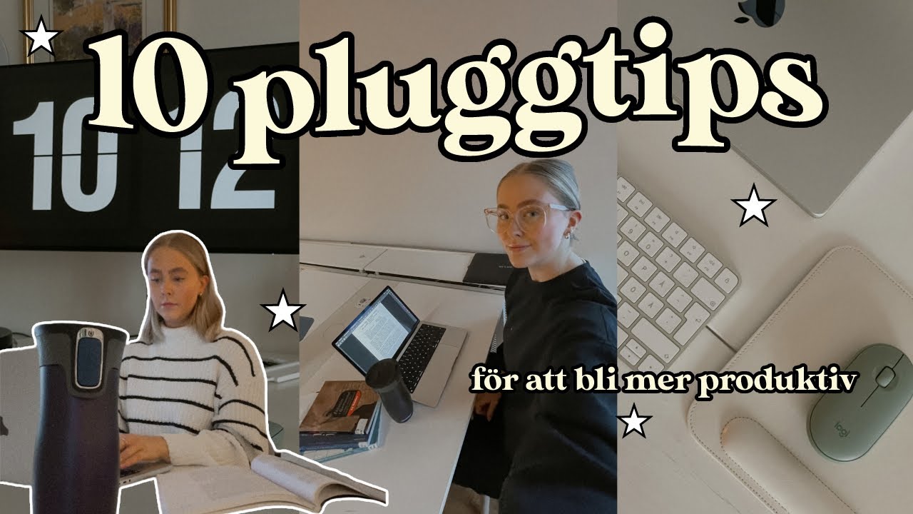 de enda tipsen du behöver för att lyckas med plugget! ☆ från en som pluggat 4 år på universitet