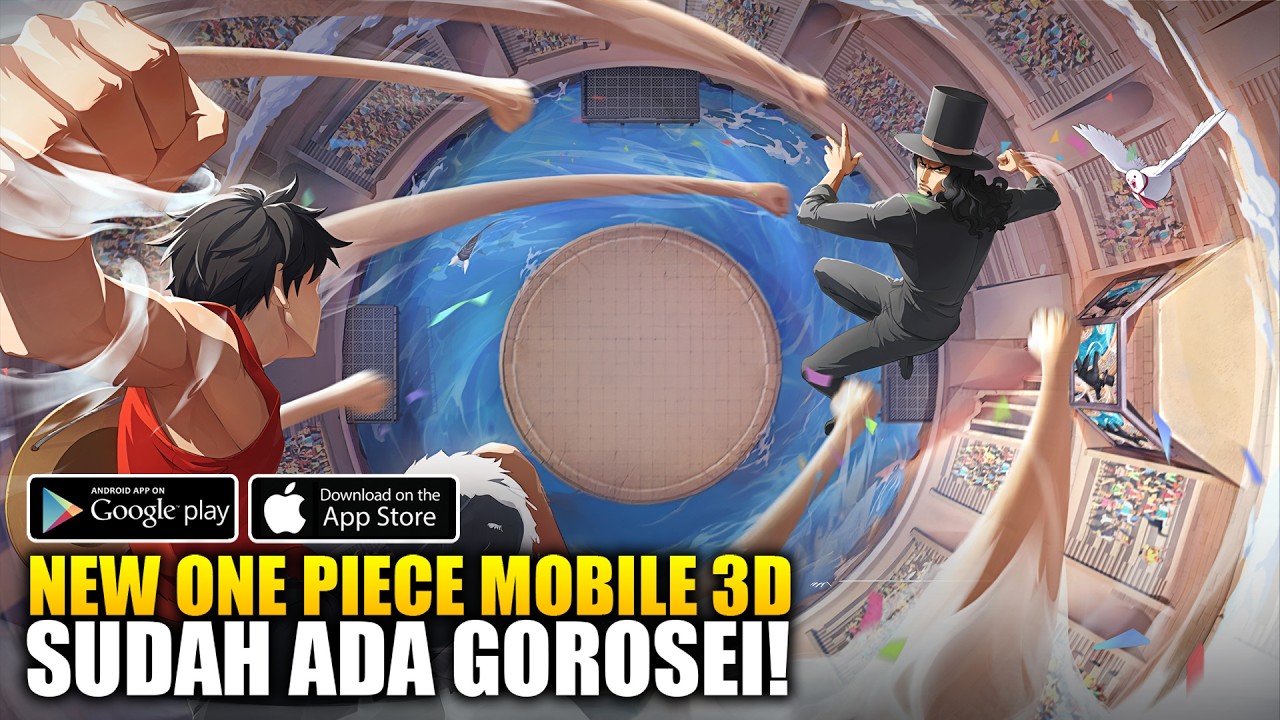 В этой новой мобильной игре по One Piece в 3D оказались Горосей и Gear 5! - King of Sailing (Andr...